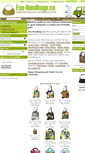 Mobile Screenshot of eco-handbags.ca